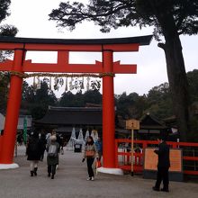 入口の鳥居です