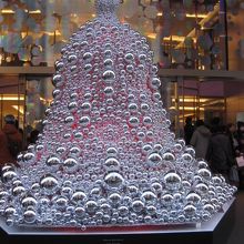 入り口の素敵なディスプレイ