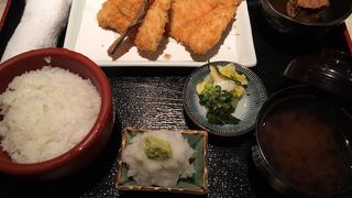 アジフライが急に好きになりました