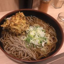 かき揚げ蕎麦大盛