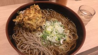 かき揚げ蕎麦大盛！