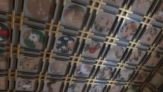 ２３０枚の天井絵は圧巻です