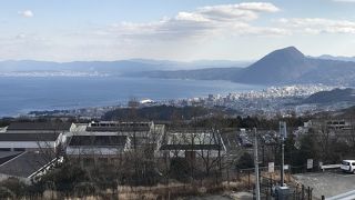 景色の抜群なサービスエリア