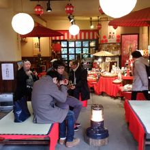 店内の様子です