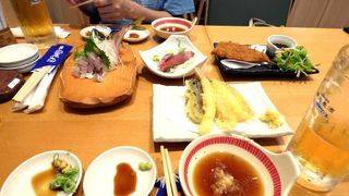 コスパ最高な沼津魚がし鮨 三島駅南口店の夕食