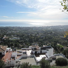 展望台からのコスタ・デ・ソルの眺望