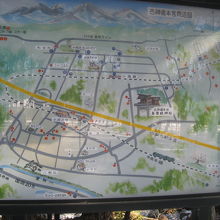 神社近辺地図掲示板