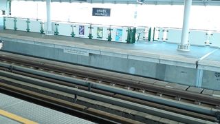 メガバンナーへのシャトルバス乗り場がある