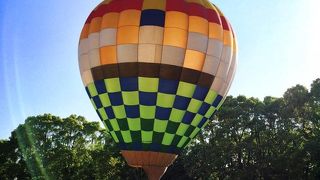 空系が好きならおすすめ。早起きして気球に乗りました