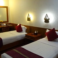 部屋もゆったりしています