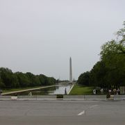 ワシントン記念塔も見える