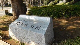 イベントなどが開催される広い公園