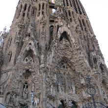 生誕のファサードの景観