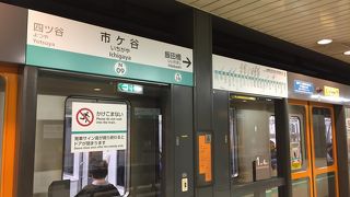 目黒から市ヶ谷まで