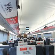 杭州駅から上海虹橋駅へ