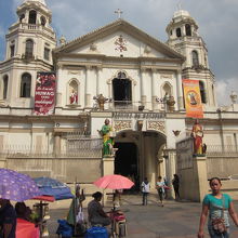 正面から見たところ～