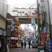 曽根崎お初天神通り商店街