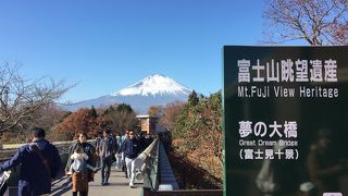 きれいな富士山眺めて「御殿場プレミアム アウトレット」