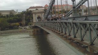 くさり橋付近の景観