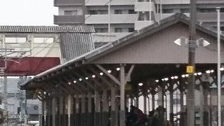 ＪＲの最古の跨線橋