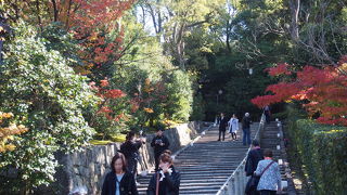 ゆるやかな階段