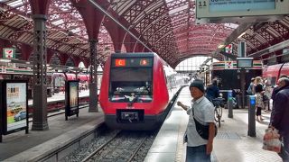 北欧に入ると、鉄道サービスの運行速度も低く、運行頻度も少なくなった