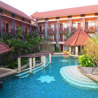 ホテル内のプール