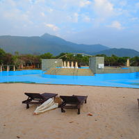 テーマパークのプール