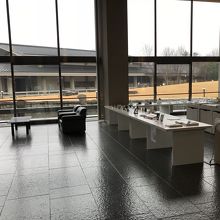 入り口付近のロビー