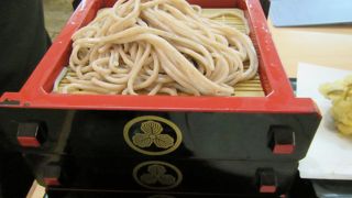 サンシャインシティ―でさっぱりした蕎麦