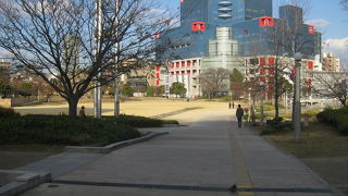 監獄跡の大阪市営公園