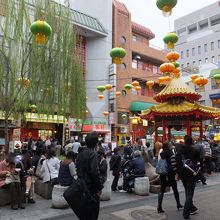 人でいっぱい。