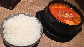 キムチスンドゥブチゲ！