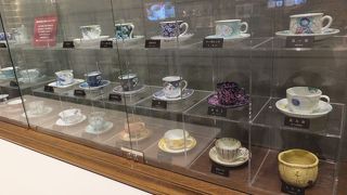 昔はコーヒーカップの形でした。