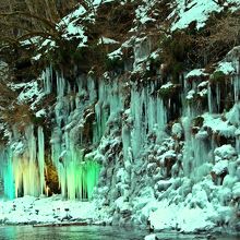 三十槌の氷柱2018