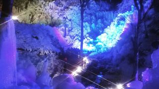 【ライトアップがお勧め】もこもこのスノー・モンスターが一杯☆芦ヶ久保の氷柱2018