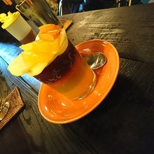 4色のフルーツゼリー