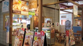 濃厚な牛乳ソフトを美味しく頂きました