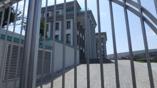 写真を撮るならガードマンに見つからないようにしましょう。