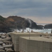 汐吹が見えます