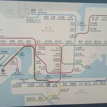 ＭＴＲ路線図