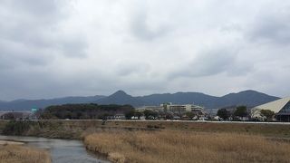 室見川に架かる橋本橋から