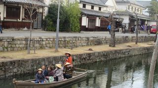 美観地区の中心を流れる川です