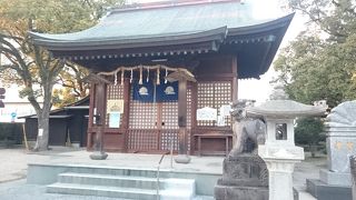 龍造寺八幡宮の隣