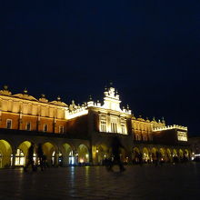 夜の中央広場