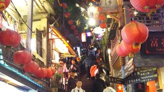 九分のメインストリート