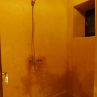 シャワーだけ。寒いのでそそくさと浴びました。