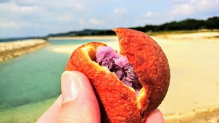 揚げ菓子のお店。