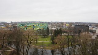 タリン新市街を一望できます。