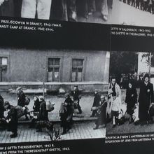 収容所へ連れて行かれるユダヤの人